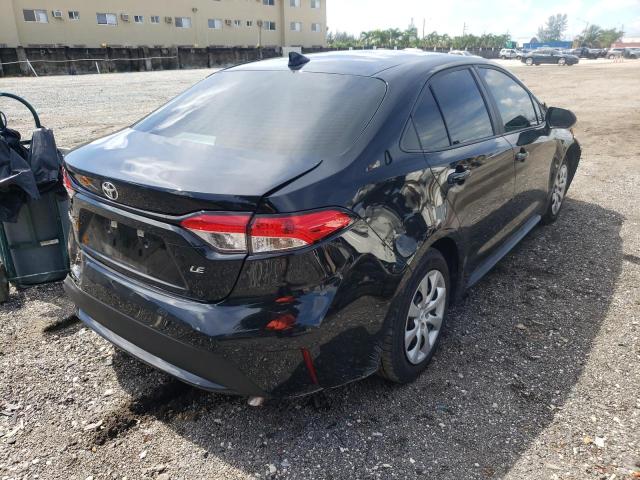 Photo 4 from auction – 2022 TOYOTA COROLLA LE with VIN 5YFEPMAE2NP281881