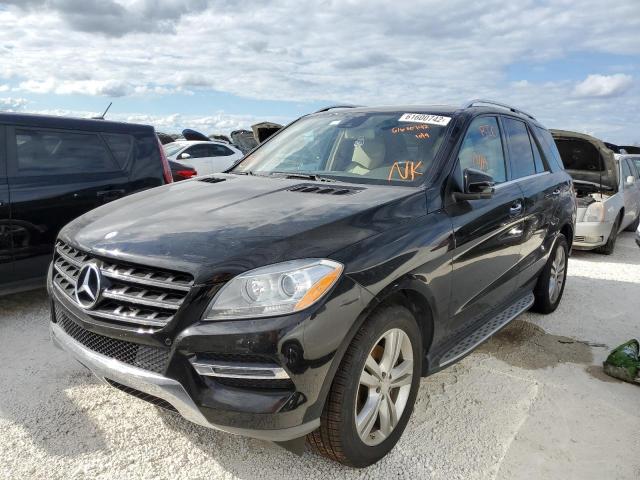 Photo 2 from auction – 2014 MERCEDES-BENZ ML 350 with VIN 4JGDA5JB2EA269948
