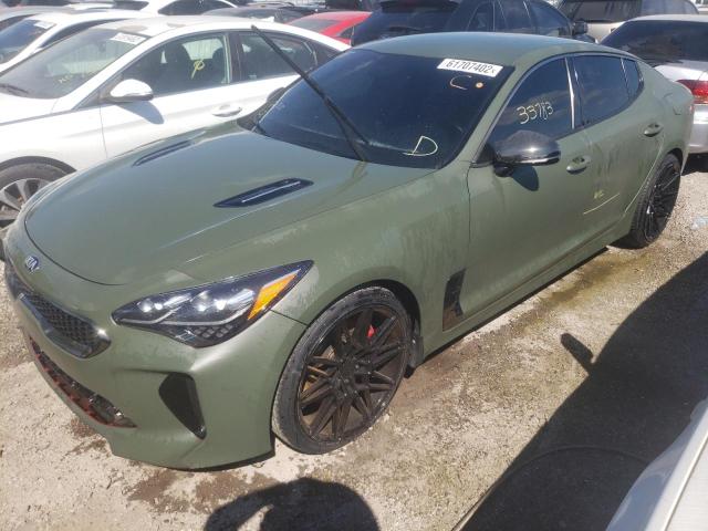 Photo 2 from auction – 2021 KIA STINGER GT with VIN KNAE35LC6M6097771