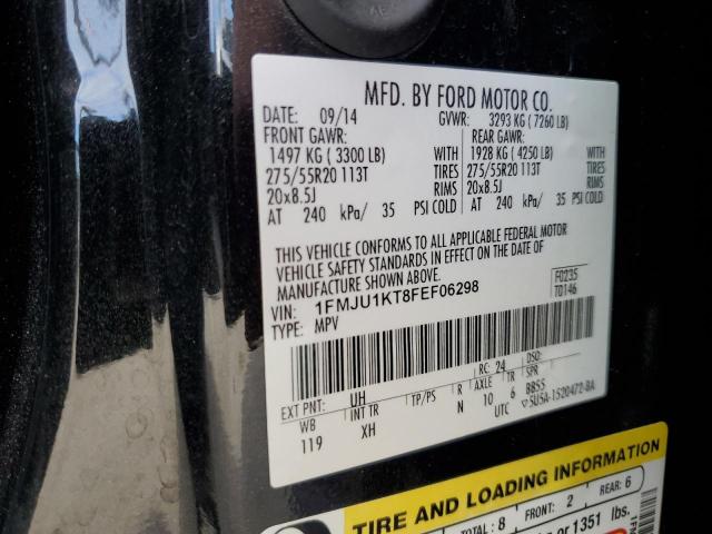 Photo 10 from auction – 2015 FORD EXPEDITION with VIN 1FMJU1KT8FEF06298