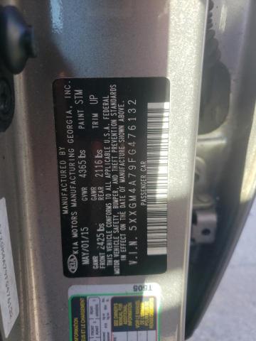 Photo 10 from auction – 2015 KIA OPTIMA LX with VIN 5XXGM4A79FG476132