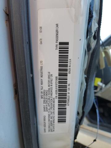 Photo 10 from auction – 2009 SUBARU LEGACY 2.5 with VIN 4S3BL616197215686