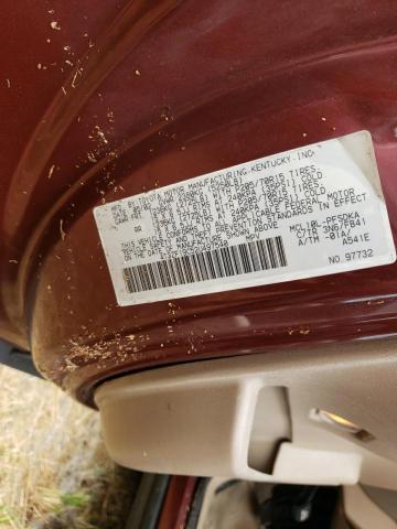 Photo 10 from auction – 2002 TOYOTA SIENNA CE with VIN 4T3ZF19C52U497540