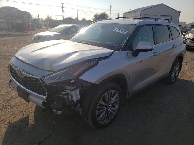 Photo 2 from auction – 2021 TOYOTA HIGHLANDER with VIN 5TDEBRCH3MS027136