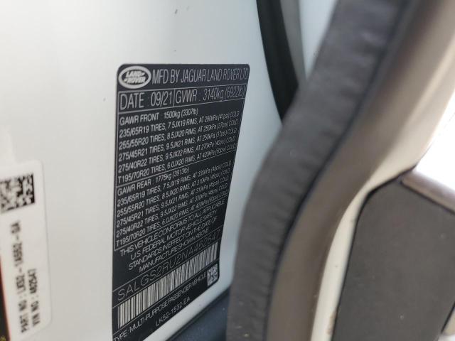 Photo 10 from auction – 2022 LAND ROVER RANGE ROVE with VIN SALGS2RU2NA462547