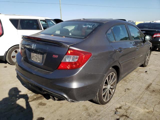 Photo 4 from auction – 2012 HONDA CIVIC SI with VIN 2HGFB6E52CH704617