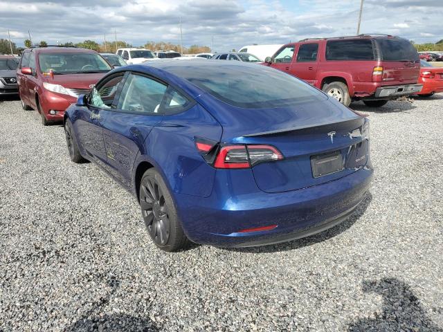 Photo 3 from auction – 2021 TESLA MODEL 3 with VIN 5YJ3E1EC9MF985025