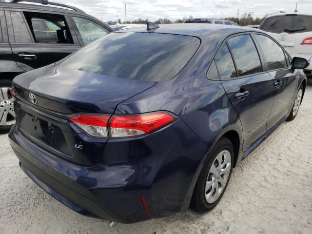 Photo 4 from auction – 2021 TOYOTA COROLLA LE with VIN JTDEPMAE4MJ164760