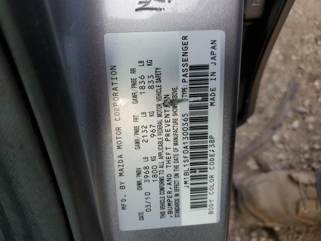 Photo 10 from auction – 2010 MAZDA 3 I with VIN JM1BL1SF0A1300365