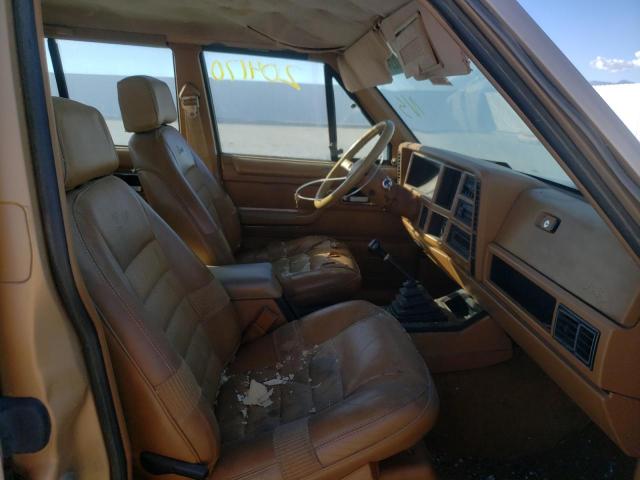 Photo 5 from auction – 1985 JEEP WAGONEER L with VIN 1JCUL7566FT010102