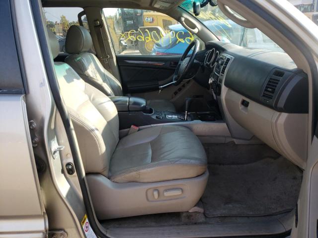 Photo 5 from auction – 2004 TOYOTA 4RUNNER LI with VIN JTEBT17R740038644