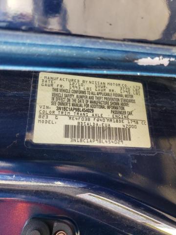 Photo 10 from auction – 2011 NISSAN VERSA S with VIN 3N1BC1AP9BL454029