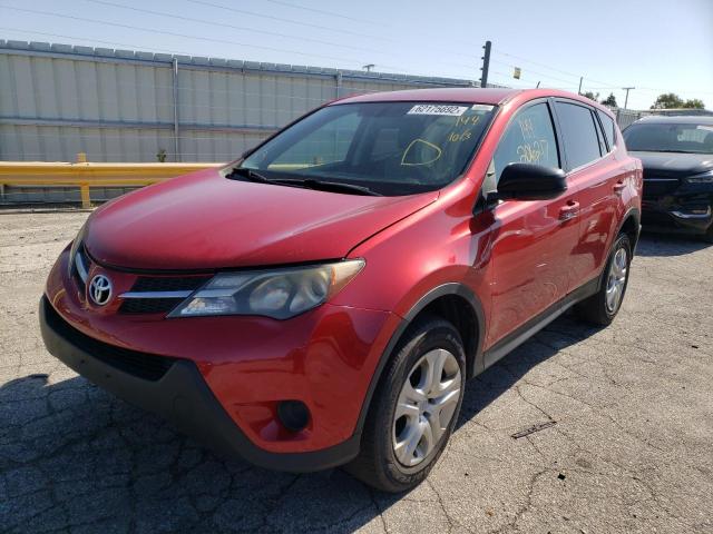 Photo 2 from auction – 2014 TOYOTA RAV4 LE with VIN 2T3BFREV7EW178040