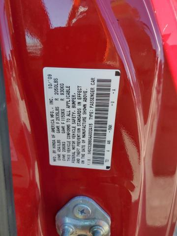 Photo 10 from auction – 2010 HONDA ACCORD EXL with VIN 1HGCS2B80AA002415