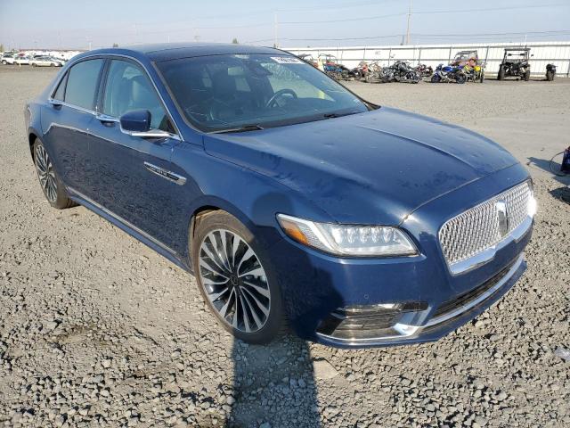 LINCOLN CONTINENTA 2017 with VIN 1LN6L9BC1H5626700 - Photo from auction