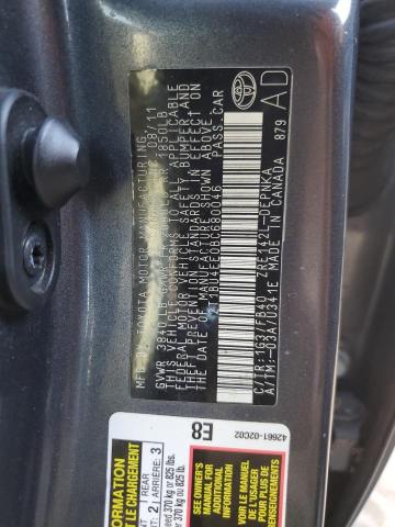 Photo 10 from auction – 2011 TOYOTA COROLLA BA with VIN 2T1BU4EE0BC680046
