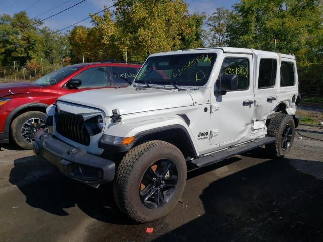 Photo 2 from auction – 2021 JEEP WRANGLER U with VIN 1C4HJXEG5MW731900