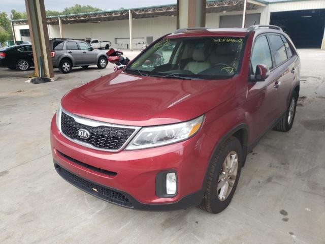 Photo 2 from auction – 2015 KIA SORENTO LX with VIN 5XYKT3A66FG645484