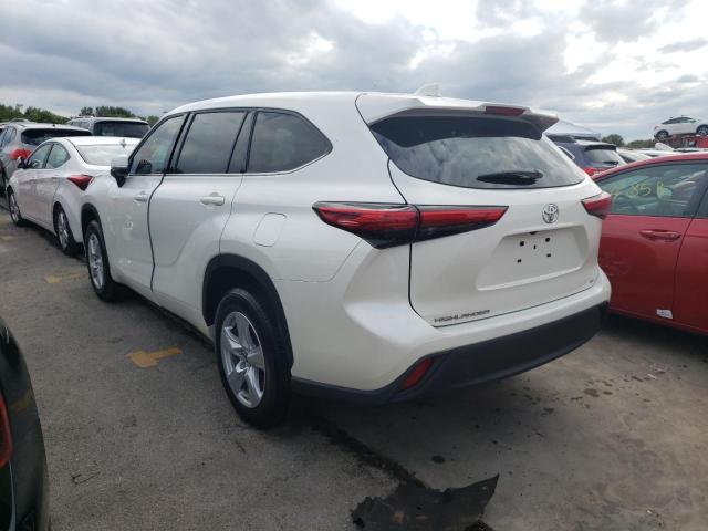 Photo 3 from auction – 2021 TOYOTA HIGHLANDER with VIN 5TDZZRAH4MS517729