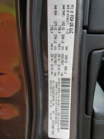 Photo 10 from auction – 2015 JEEP GRAND CHER with VIN 1C4RJEAG2FC944726