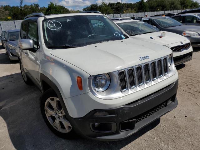 JEEP RENEGADE L 2015 with VIN ZACCJADTXFPC40177 - Photo from auction