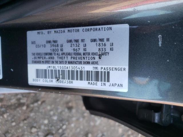 Photo 10 from auction – 2010 MAZDA 3 I with VIN JM1BL1SG0A1305431