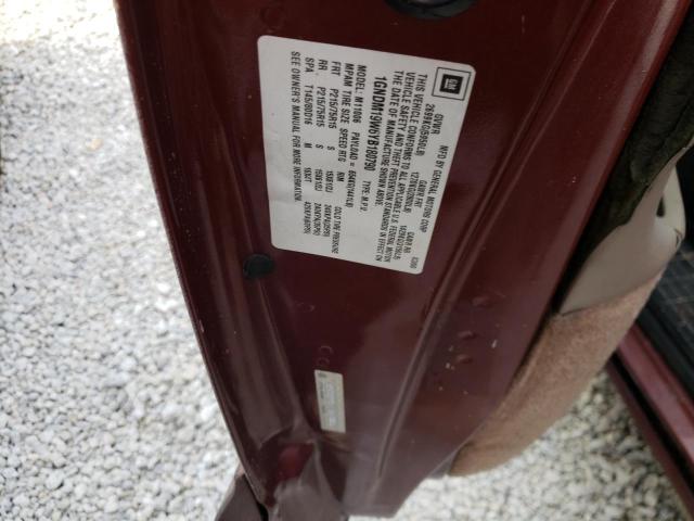 Photo 10 from auction – 2000 CHEVROLET ASTRO with VIN 1GNDM19W6YB180790