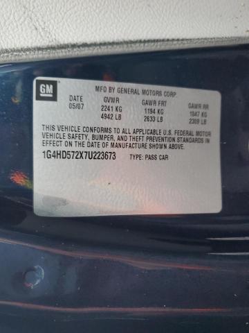 Photo 10 from auction – 2007 BUICK LUCERNE CX with VIN 1G4HD572X7U223673