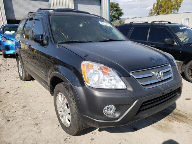 HONDA CR-V EX 2005 with VIN JHLRD78895C034381 - Photo from auction