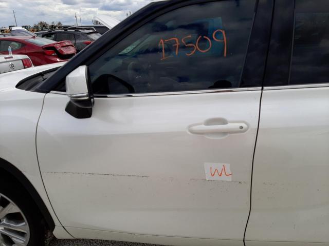 Photo 9 from auction – 2021 TOYOTA HIGHLANDER with VIN 5TDYZRAHXMS035813