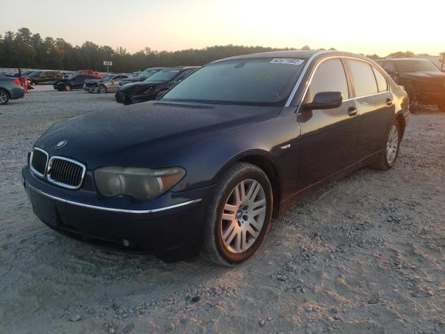 Photo 2 from auction – 2003 BMW 745 LI with VIN WBAGN63463DR12076