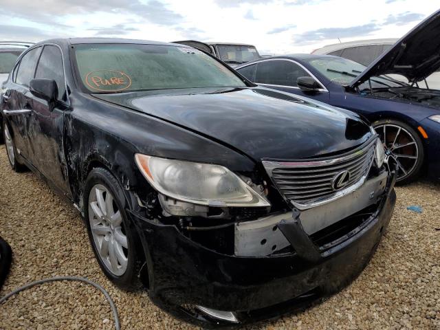 LEXUS LS 460L 2008 with VIN JTHGL46F885031969 - Photo from auction