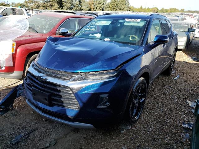 Photo 2 from auction – 2022 CHEVROLET BLAZER 2LT with VIN 3GNKBHR44NS141457