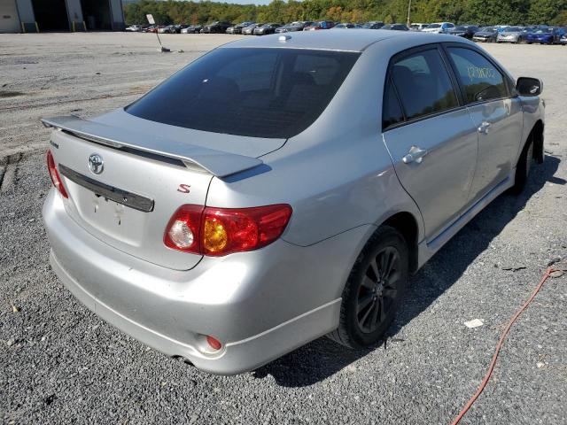 Photo 4 from auction – 2009 TOYOTA COROLLA BA with VIN 1NXBU40E59Z030483