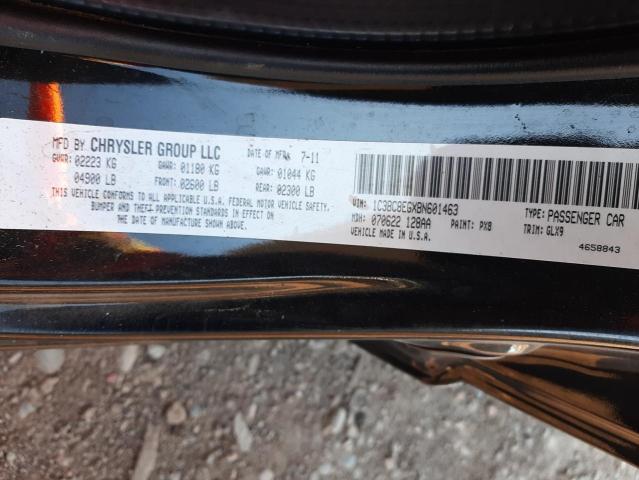 Photo 10 from auction – 2011 CHRYSLER 200 S with VIN 1C3BC8EGXBN601463