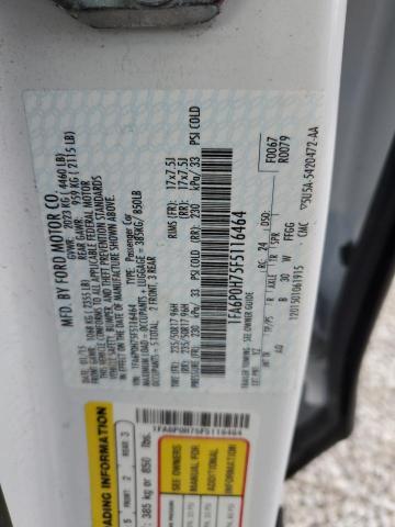 Photo 10 from auction – 2015 FORD FUSION SE with VIN 1FA6P0H75F5116464
