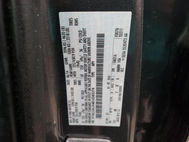 Photo 10 from auction – 2014 FORD ESCAPE TIT with VIN 1FMCU0JX4EUD85376