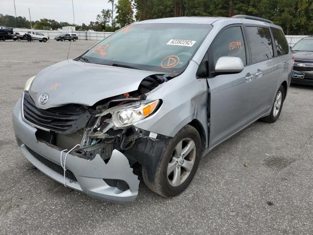Photo 2 from auction – 2012 TOYOTA SIENNA LE with VIN 5TDKK3DC6CS185004