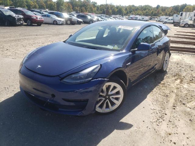 Photo 2 from auction – 2022 TESLA MODEL 3 with VIN 5YJ3E1EA3NF189032