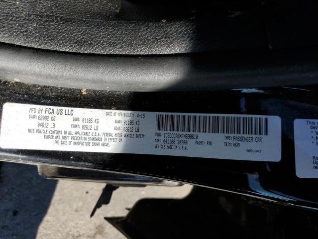 Photo 10 from auction – 2015 CHRYSLER 200 LIMITE with VIN 1C3CCCABXFN698610