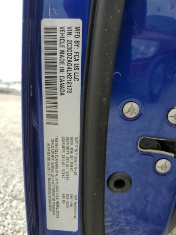 Photo 10 from auction – 2020 DODGE CHALLENGER with VIN 2C3CDZAG4LH218173