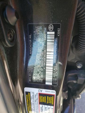 Photo 10 from auction – 2011 TOYOTA AVALON BAS with VIN 4T1BK3DB3BU396111