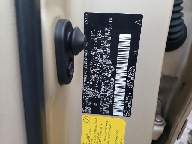 Фото 10 с аукциона – 2009 LEXUS RX 350 с VIN 2T2HK31U89C099097