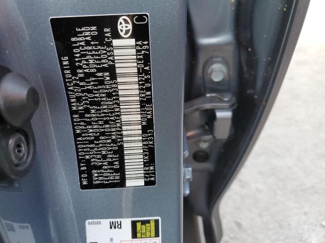 Photo 10 from auction – 2022 TOYOTA COROLLA LE with VIN 5YFEPMAEXNP311385