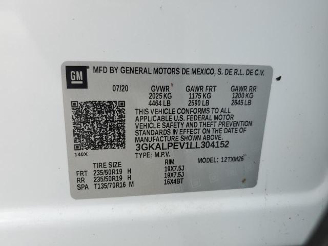 Photo 10 from auction – 2020 GMC TERRAIN SL with VIN 3GKALPEV1LL304152
