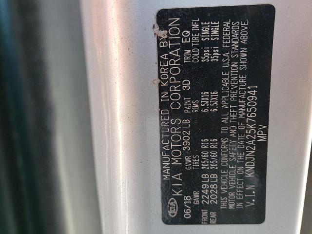 Photo 10 from auction – 2019 KIA SOUL with VIN KNDJN2A25K7650941