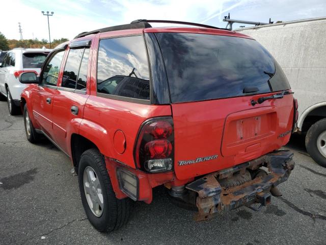 Photo 3 from auction – 2002 CHEVROLET TRAILBLAZE with VIN 1GNDT13S122452498