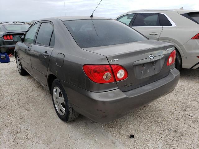 Photo 3 from auction – 2008 TOYOTA COROLLA CE with VIN 1NXBR32E48Z969633