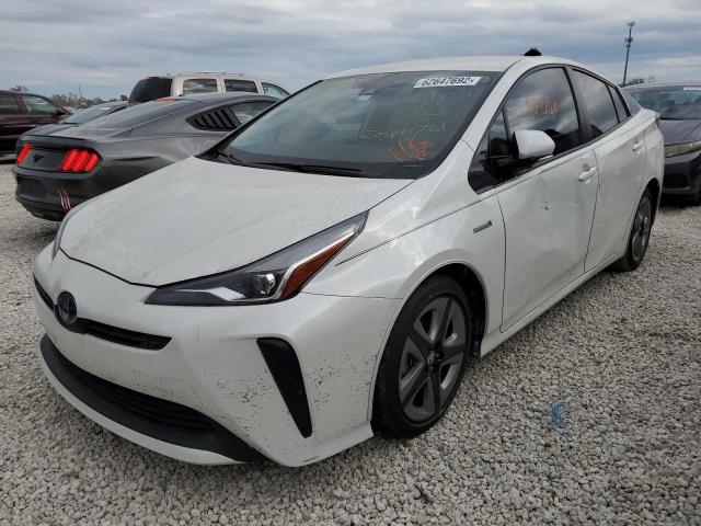 Photo 2 from auction – 2019 TOYOTA PRIUS with VIN JTDKARFU1K3093343