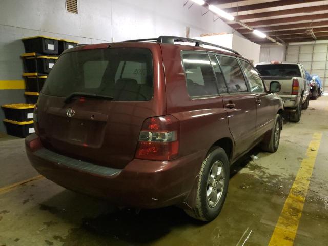 Photo 4 from auction – 2004 TOYOTA HIGHLANDER with VIN JTEDP21A040037549